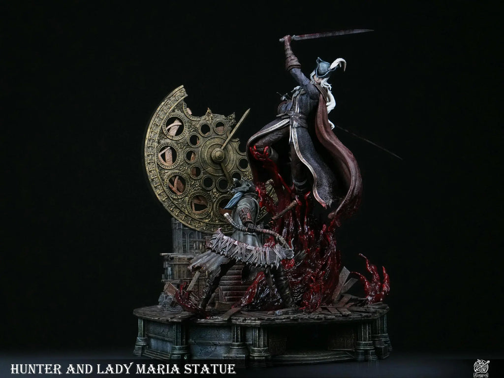 Bard Studio - Bloodborne Fight in the Astral Clock Tower Lady Maria vs. Hunter
