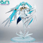 Megahouse - Lucrea Mobile Suit Gundam 45th Anniversary x Hatsune Miku Hatsune Miku x Wing Gundam Zero EW Complete Figure (Licensed)
