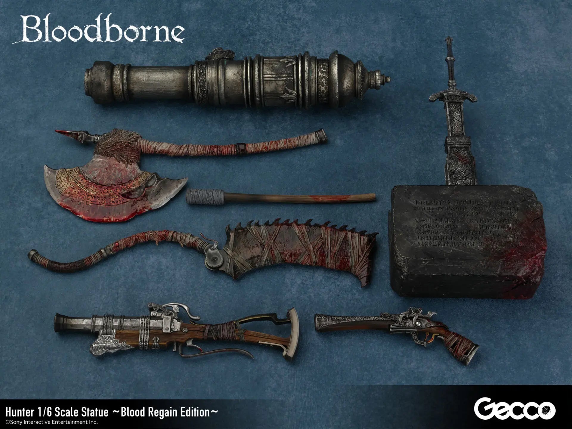 Gecco Studio - Bloodborne Hunter 1/6 Scale Statue Blood Regain Edition (Licensed)