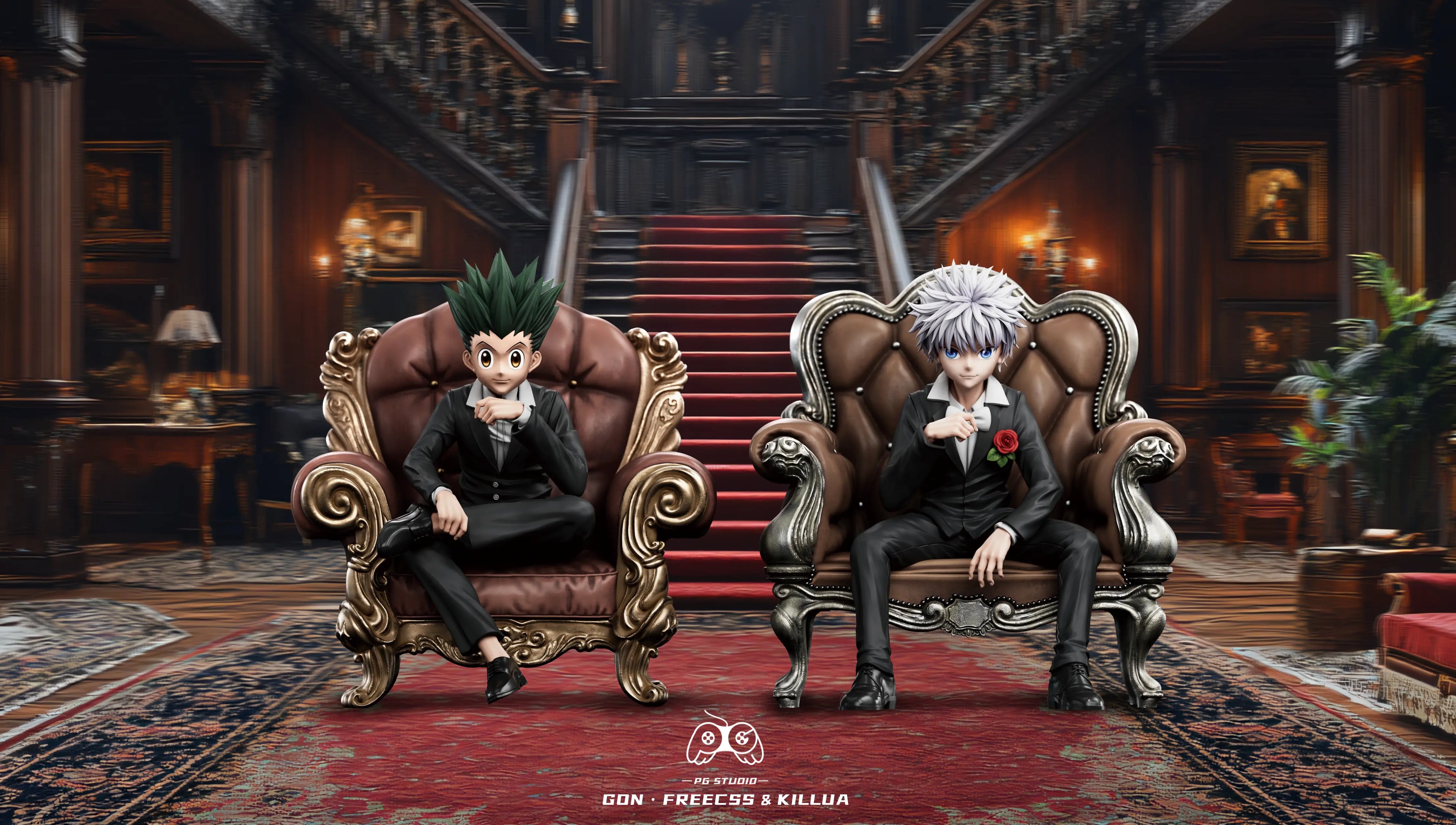 PG Studio - Hunter x Hunter Gon Freecss Sofa & Killua Zoldyck Sofa