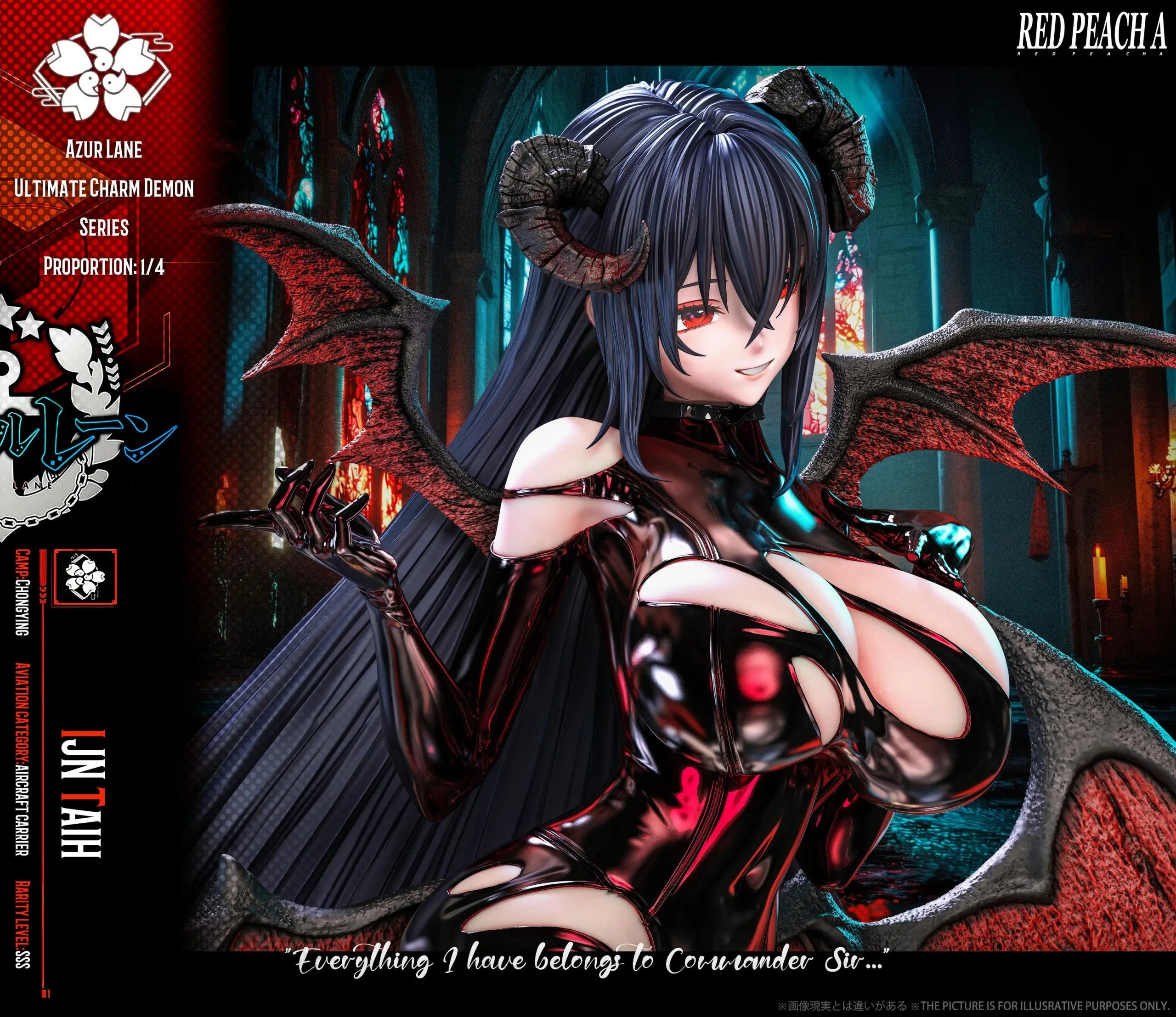 Red Peach A Studio - Azur Lane Succubus Taihou