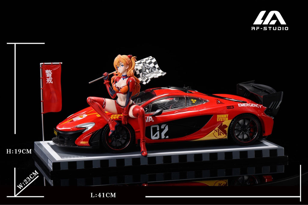 AF Studio - Soryu Asuka Langley McLaren Sports Car Neon Genesis Evangelion