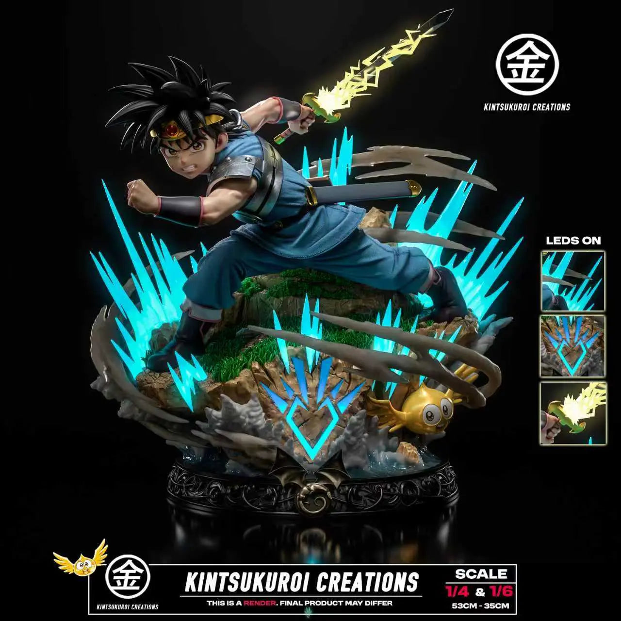 KINTSUKUROI Studio - Dragon Quest Adventure of Dai DRAGON QUEST ADVENTURE OF DAI 1/6 SCALE