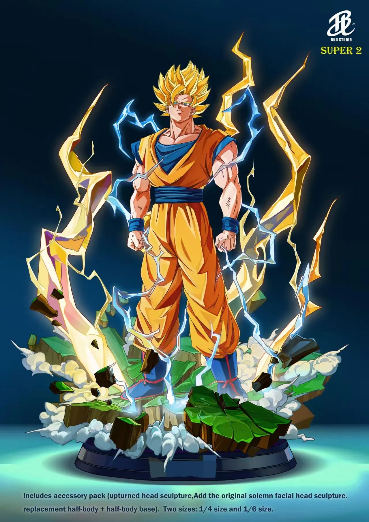 BUU Studio - Dragon Ball SSJ2 GOKU