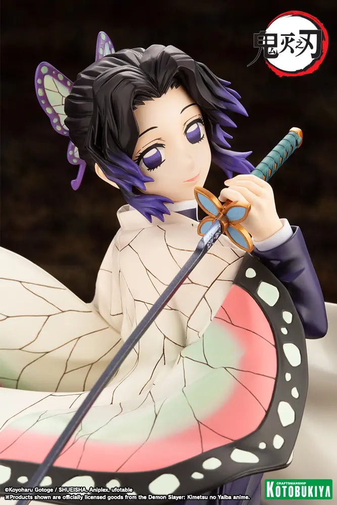 Kotobukiya - ARTFX J Demon Slayer: Kimetsu no Yaiba Shinobu Kocho 1/8 Complete Figure (Licensed)