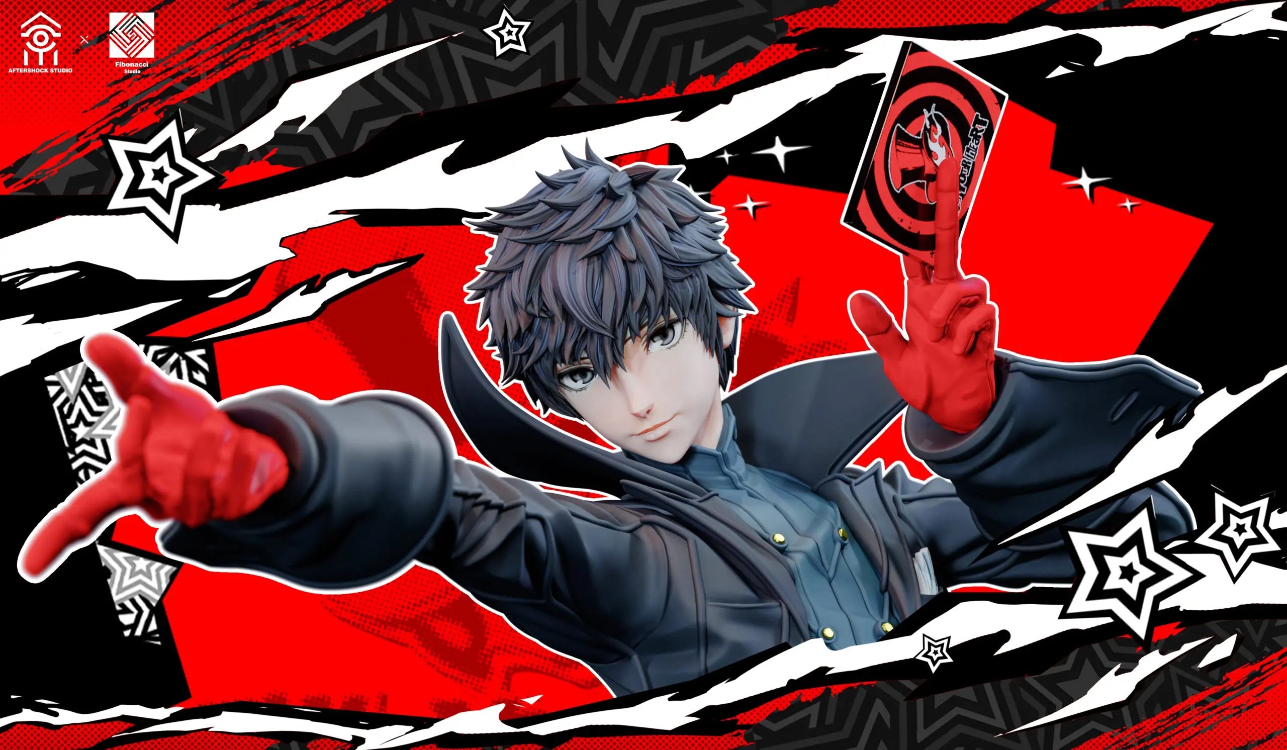 Aftershock Studio & Fibonacci Studio - Persona 5 Royal Ren Amamiya Joker & Arsène