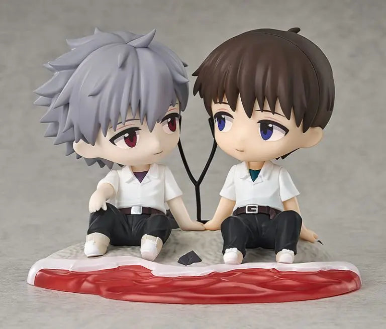 GSAS X GSC - Mini Memory Rebuild of Evangelion Shinji Ikari & Kaworu Nagisa Complete Figure (Licensed)