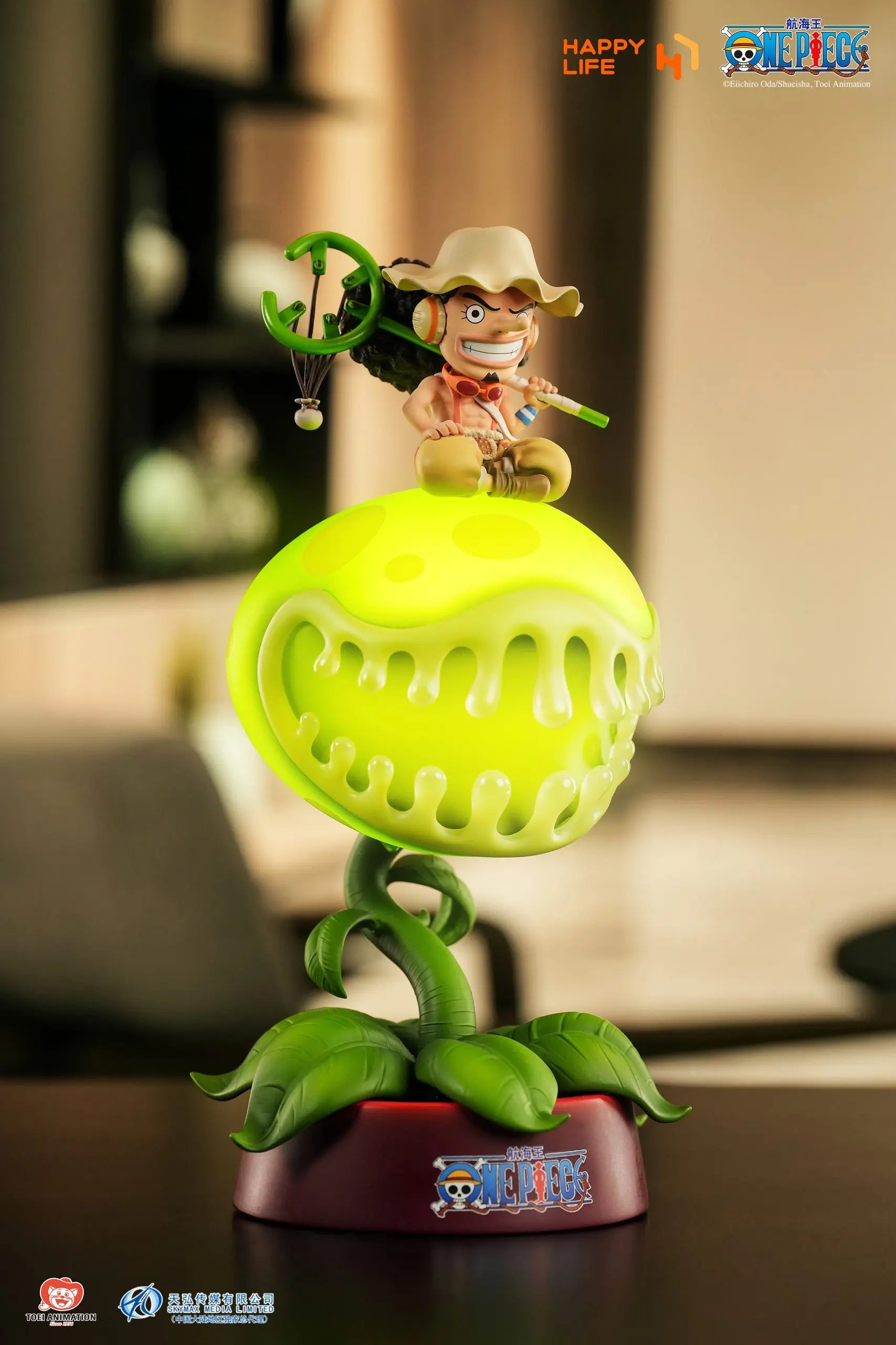 HAPPY LIFE Studio - Pinchable Usopp Touch Night Light (Licensed)
