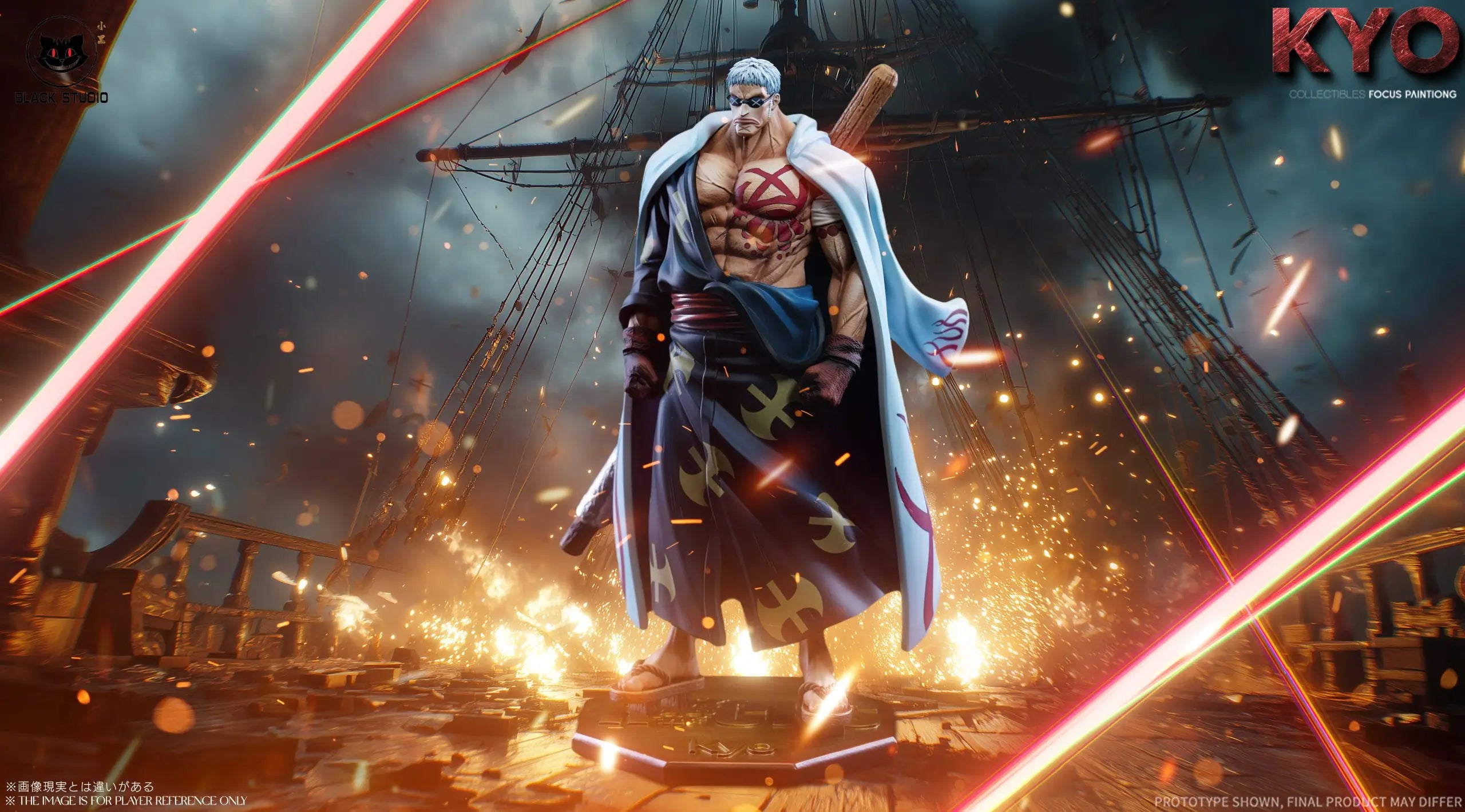 Black Studio - One Piece Silver Axe