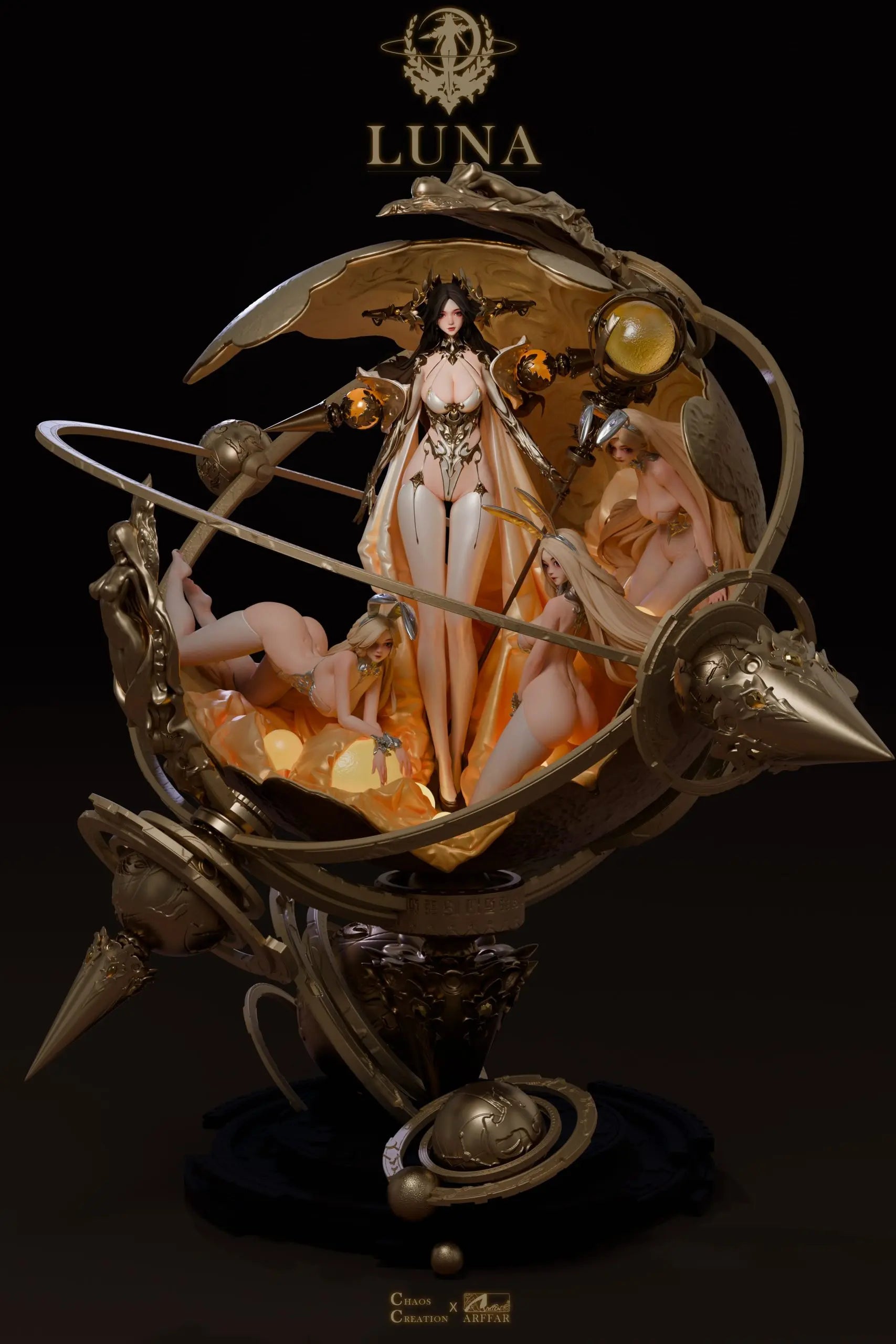 Guang Han - Moon Goddess LUNA 1/6 Statue (Licensed)