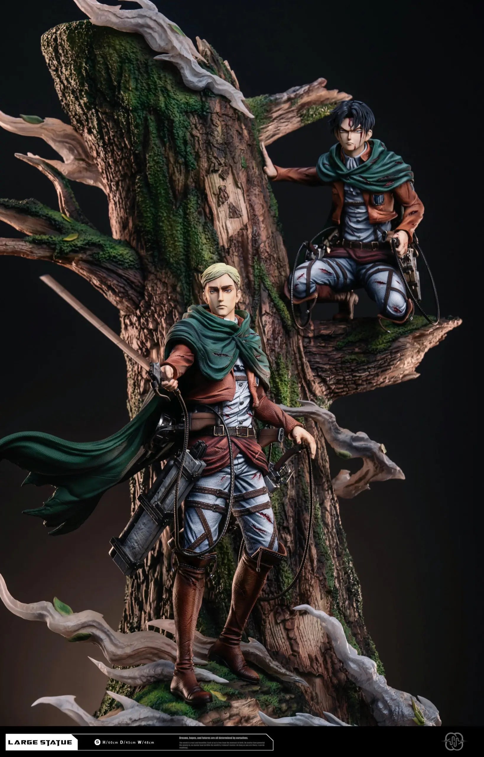 Hertz Studio - Attack On Titan The Sharpest Sword Levi & Erwin