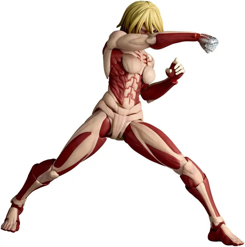 Kaiyodo - Revoltech Amazing Yamaguchi Attack on Titan Armored Titan & Female Titan (Licensed)
