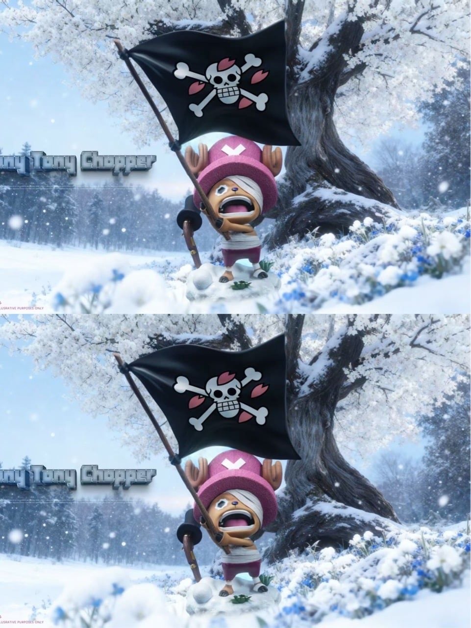 Dream Lab Studio - Famous Scene Series 07X08 Flag-Raising Chopper X Mushroom Chopper One Piece