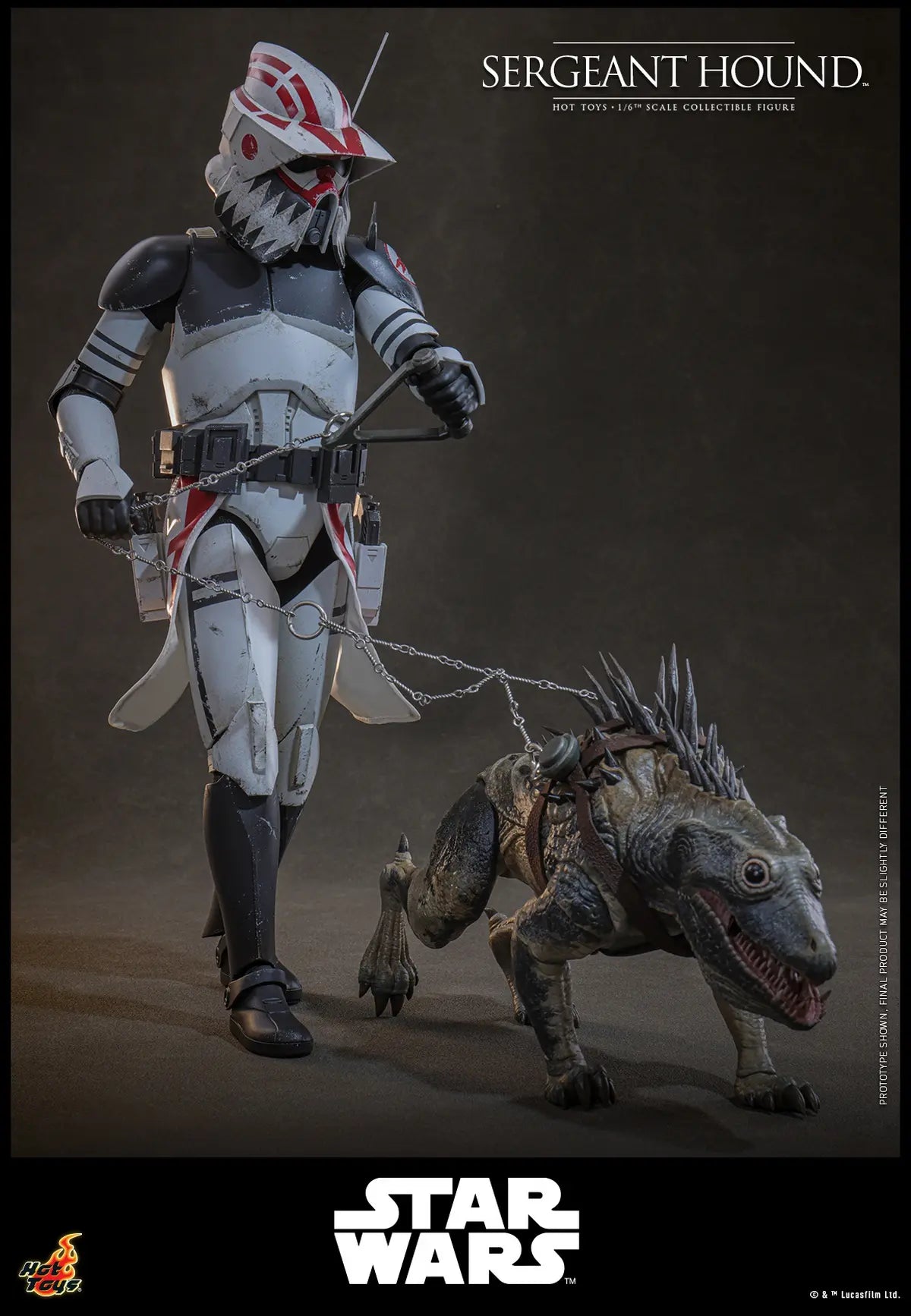 Hottoys - Sergeant Hound 1/6 Scale Collectible Figure TMS167 (Licensed)