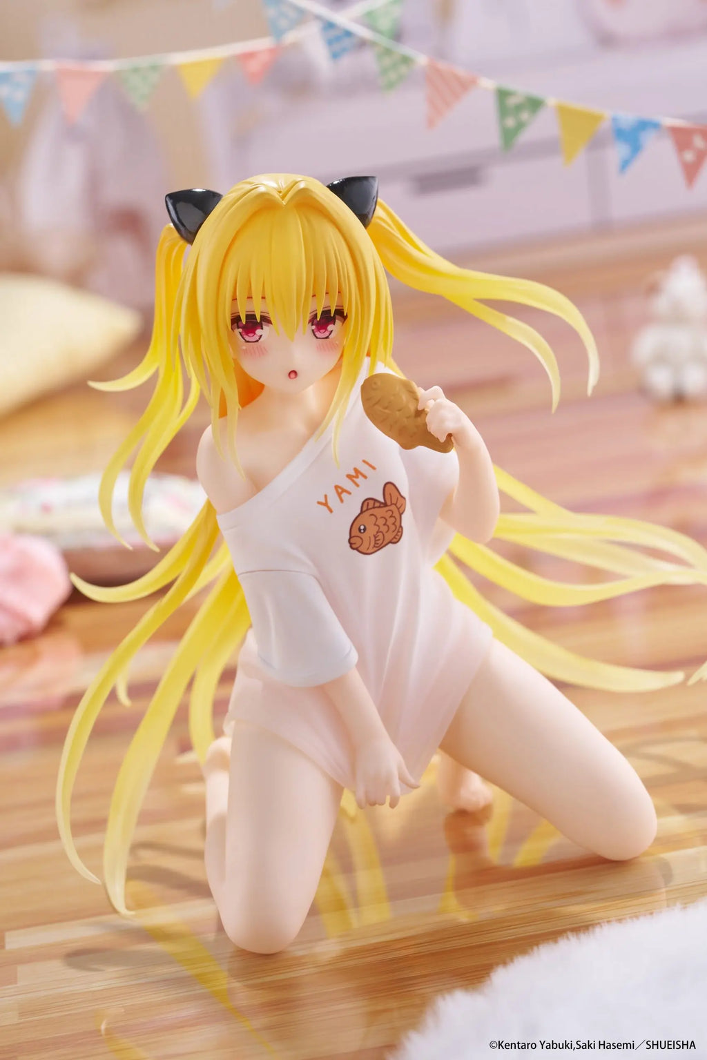 Taito - To Love-Ru Darkness Desktop Cute Figure Golden Darkness (Roomwear Ver.) (Licensed)