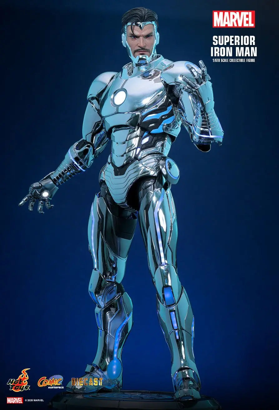 Hottoys - Marvel Comics Superior Iron Man 1/6th scale Collectible Figure CMS026D73 (Licensed)