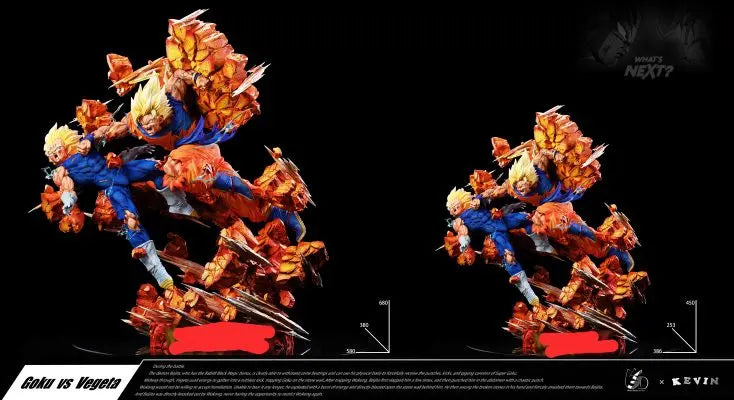 Grand Design Studio - Goku vs Vegeta Dragon Ball