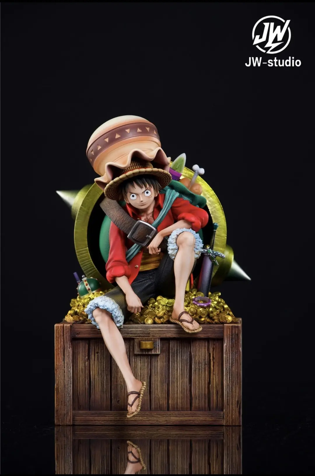 Jw Studio - One Piece Straw Hat Pirates No. 2 Monkey D. Luffy