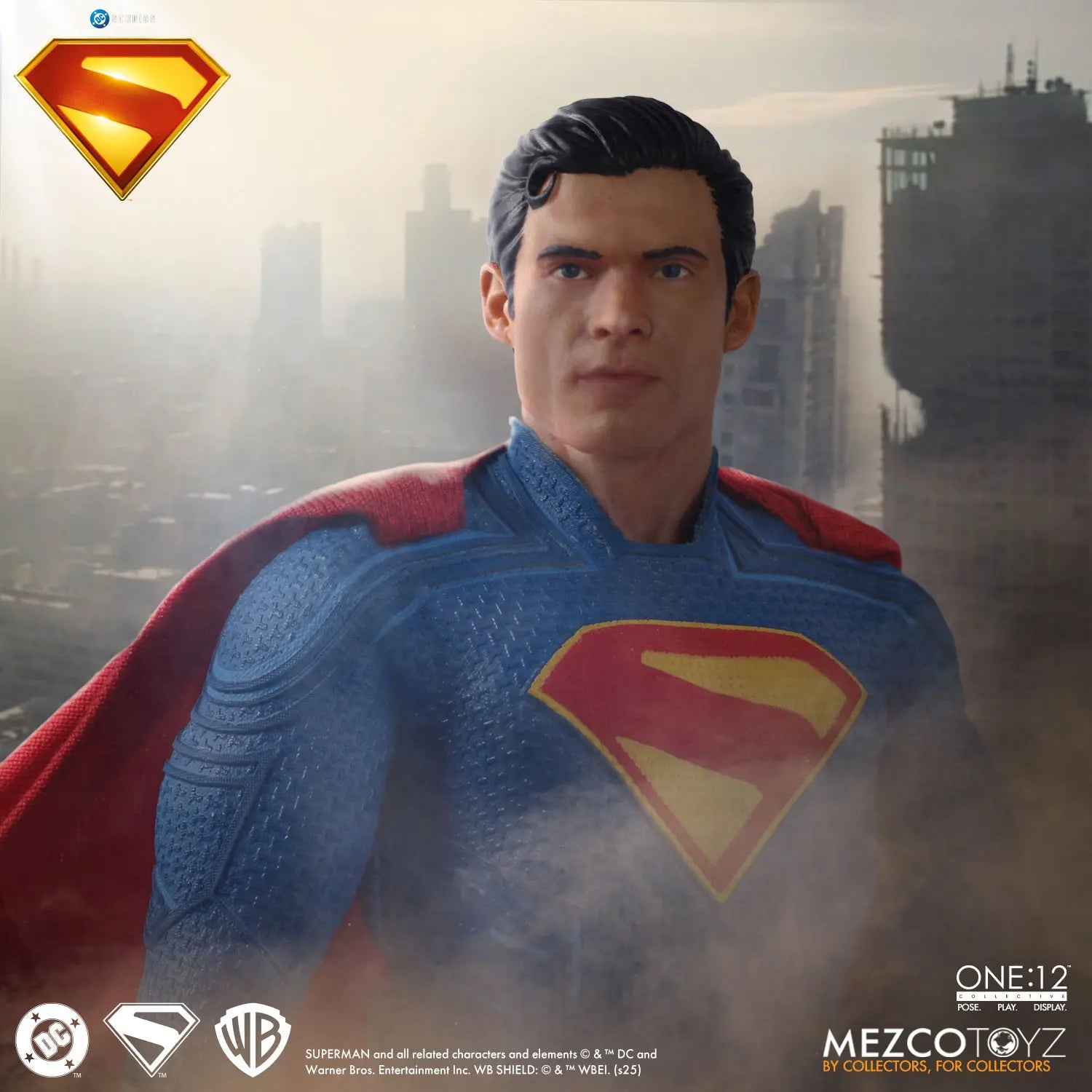 Mezco Studio - Superman (2025) One:12 Collective Superman Action Figure (Licensed)