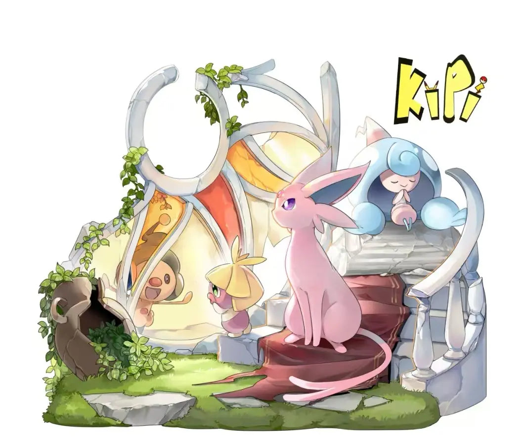 Kipi Studio - Pokémon Eevee Series #7 & #8 Espeon & Umbreon