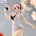 FURYU - SoniComi (Super Sonico) Sonico Trio-Try-iT Figure White China Dress ver. (Licensed)