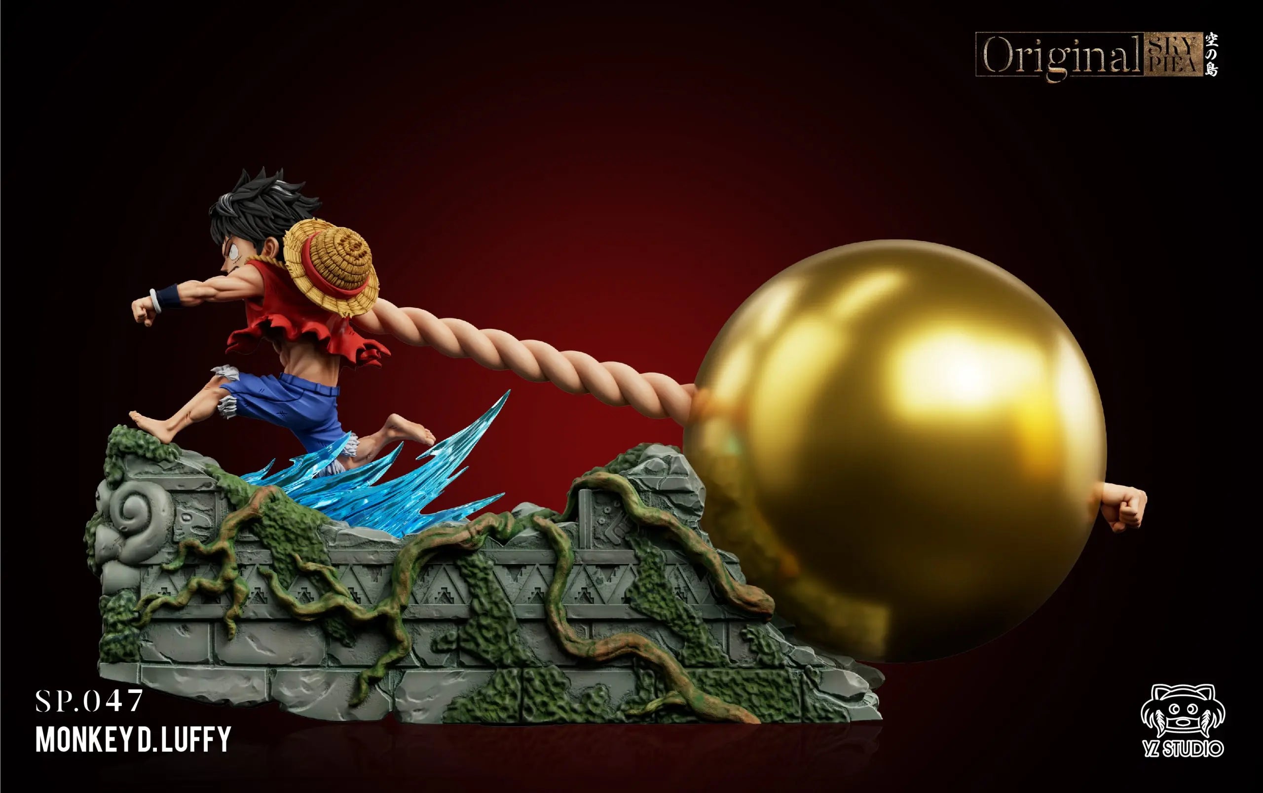 Yz Studio - One Piece Skypiea Arc 047 Golden Spinning Bomb Luffy