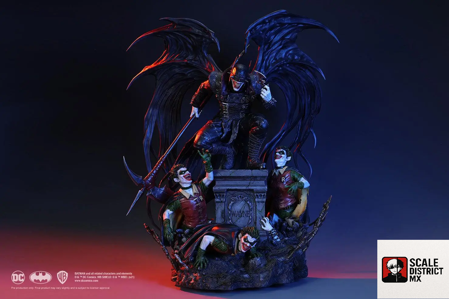 XM Studio - DC Comics Batman Who Laughs 1/4 Scale Statue (Licensed)