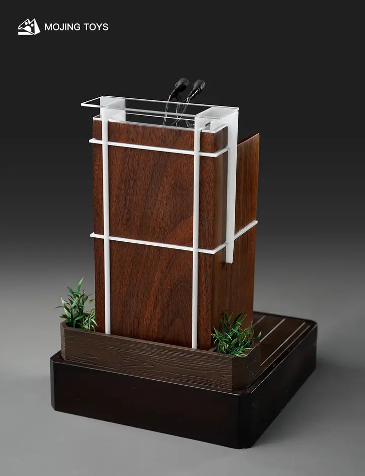 LYNNBOX Studio - Marvel 1/6 Iron Man Tony Stark Press Conference Suit & Podium Set