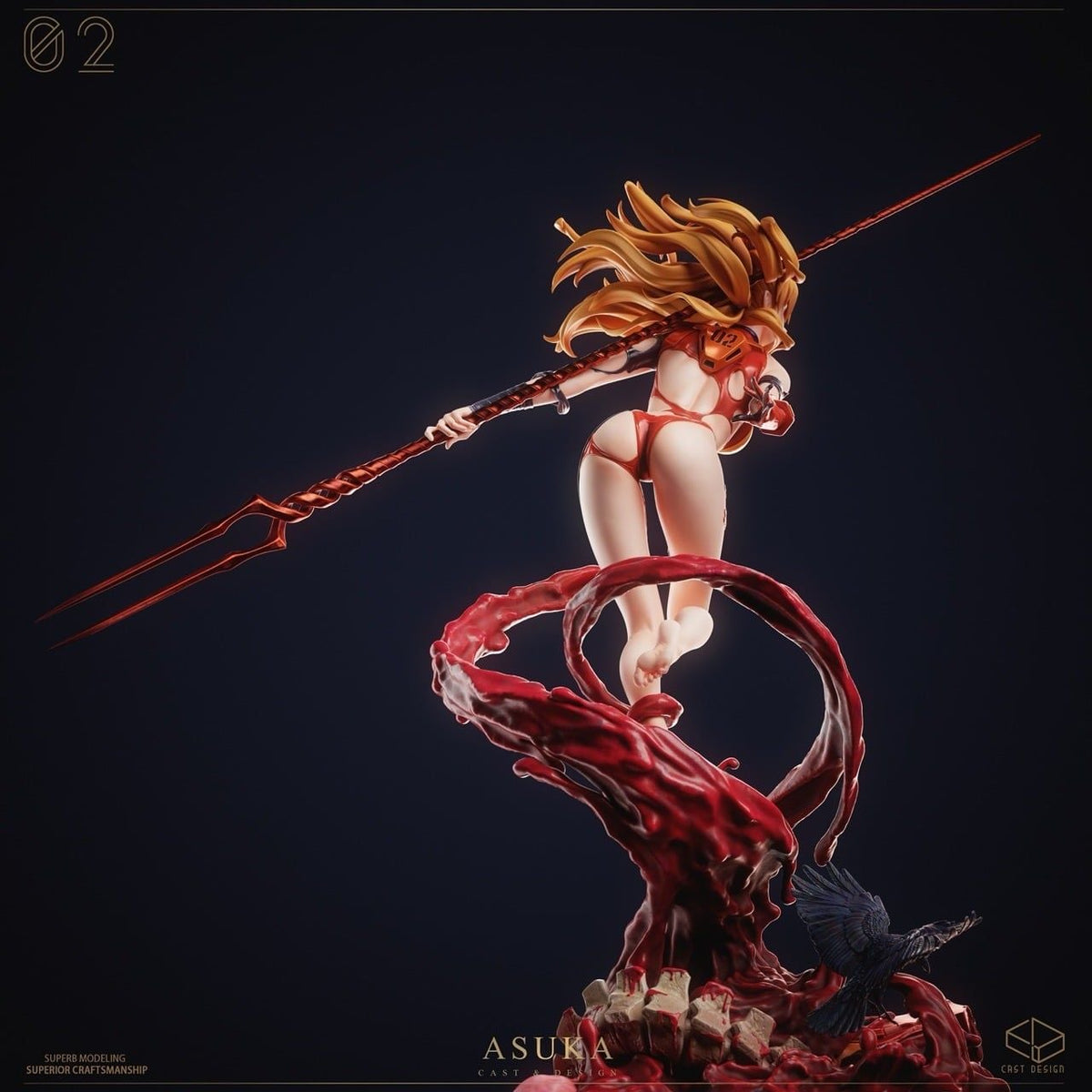 Cast Design Studio - Asuka Evangelion