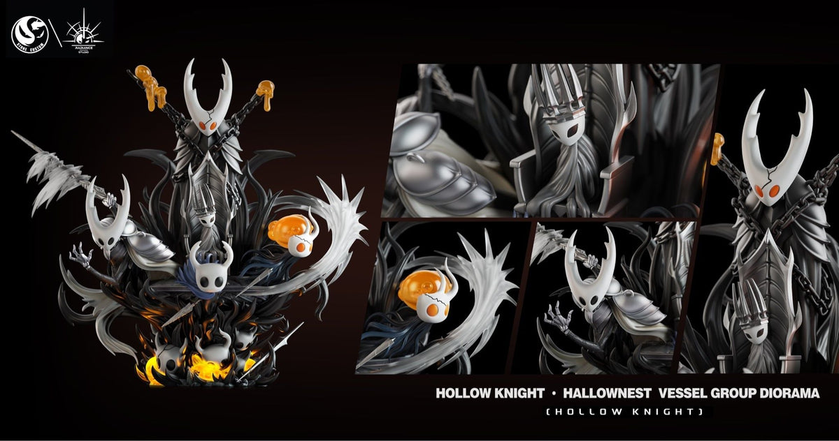 Stone Custom x Radiance Studio - Hallownest Vessel Group Hollow Knight