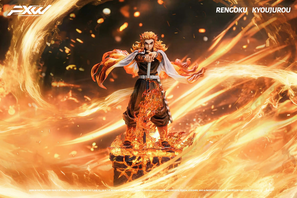 FXW Studio - Demon Slayer Nine Hashira Series Flame Hashira Rengoku Kyojuro