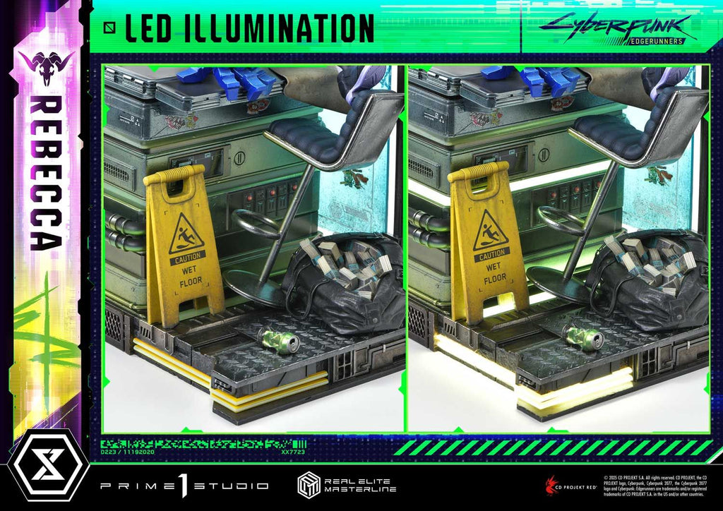 Prime 1 Studio - Real Elite Masterline Cyberpunk: Edgerunners Rebecca REMCP-03 REMCP-03DX REMCP-03DXS (Licensed)