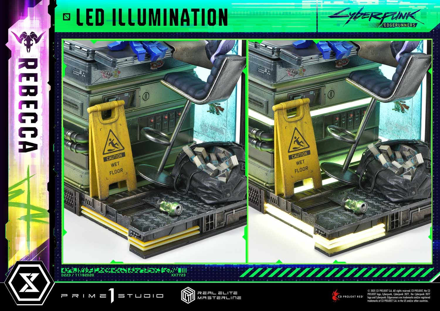 Prime 1 Studio - Real Elite Masterline Cyberpunk: Edgerunners Rebecca REMCP-03 REMCP-03DX REMCP-03DXS (Licensed)