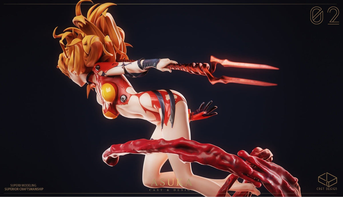 Cast Design Studio - Asuka Evangelion