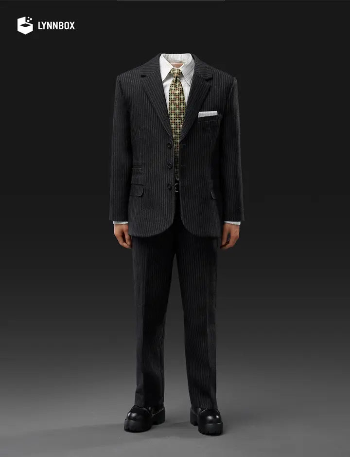 LYNNBOX Studio - Marvel 1/6 Iron Man Tony Stark Press Conference Suit & Podium Set