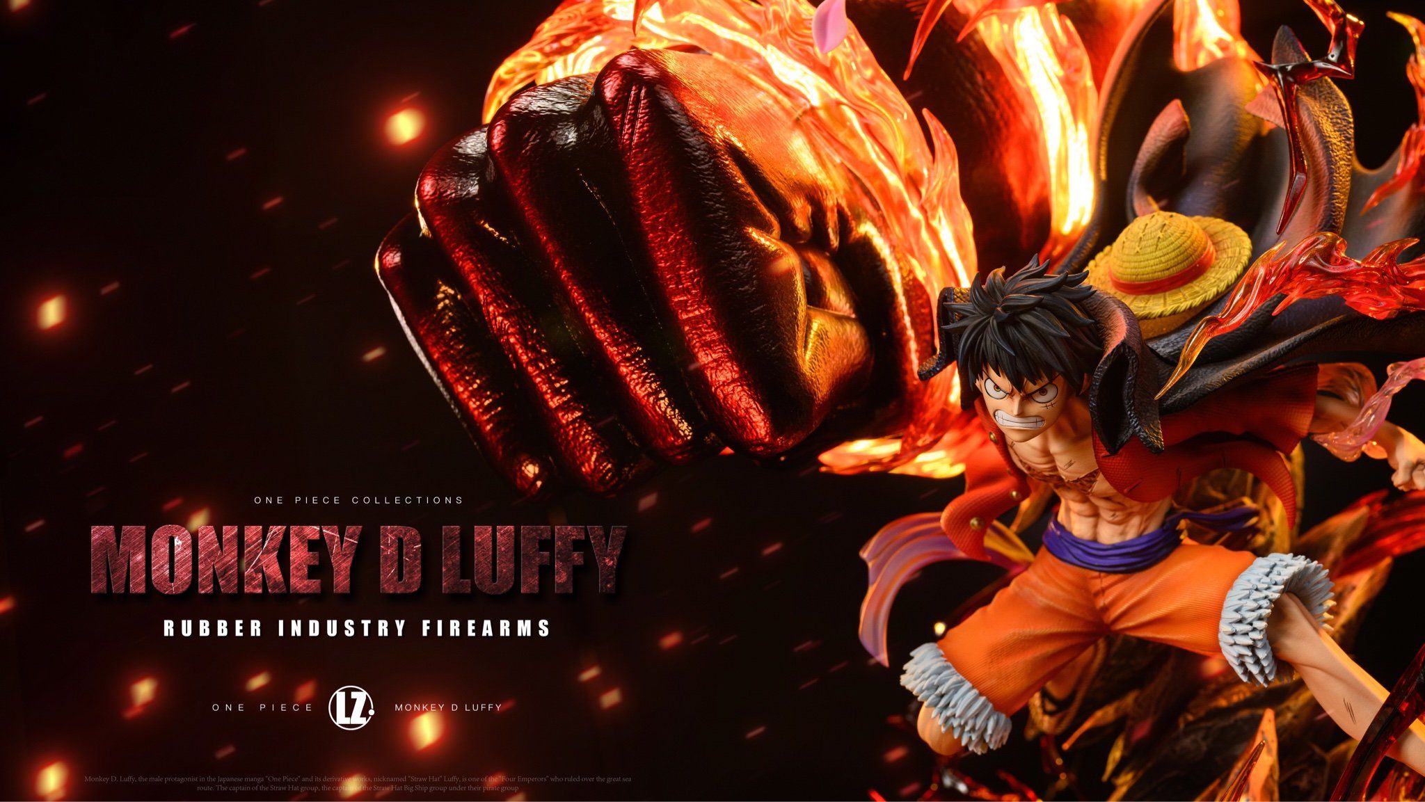 LZ Studio - One Piece Luffy All Forms Resonance Series 04 Gear Third Enka Luffy