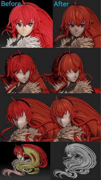 ArtCast Studio - Eris Boreas Greyrat Mushoku Tensei