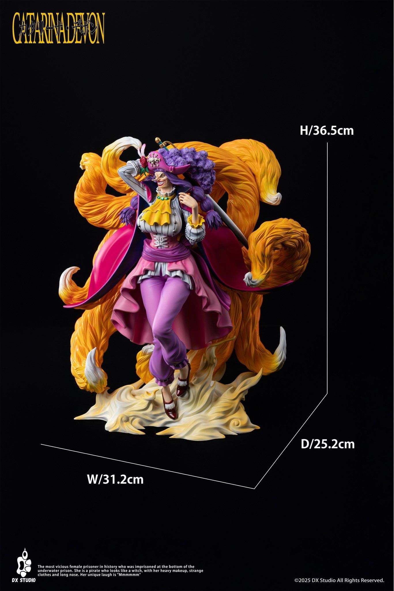 DX Studio - One Piece Blackbeard Pirates 7th and 8th Vasco Shot & Catarina Devon