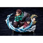 Aniplex - Demon Slayer: Kimetsu no Yaiba Tanjiro & Giyuu non-scale figure (Licensed)