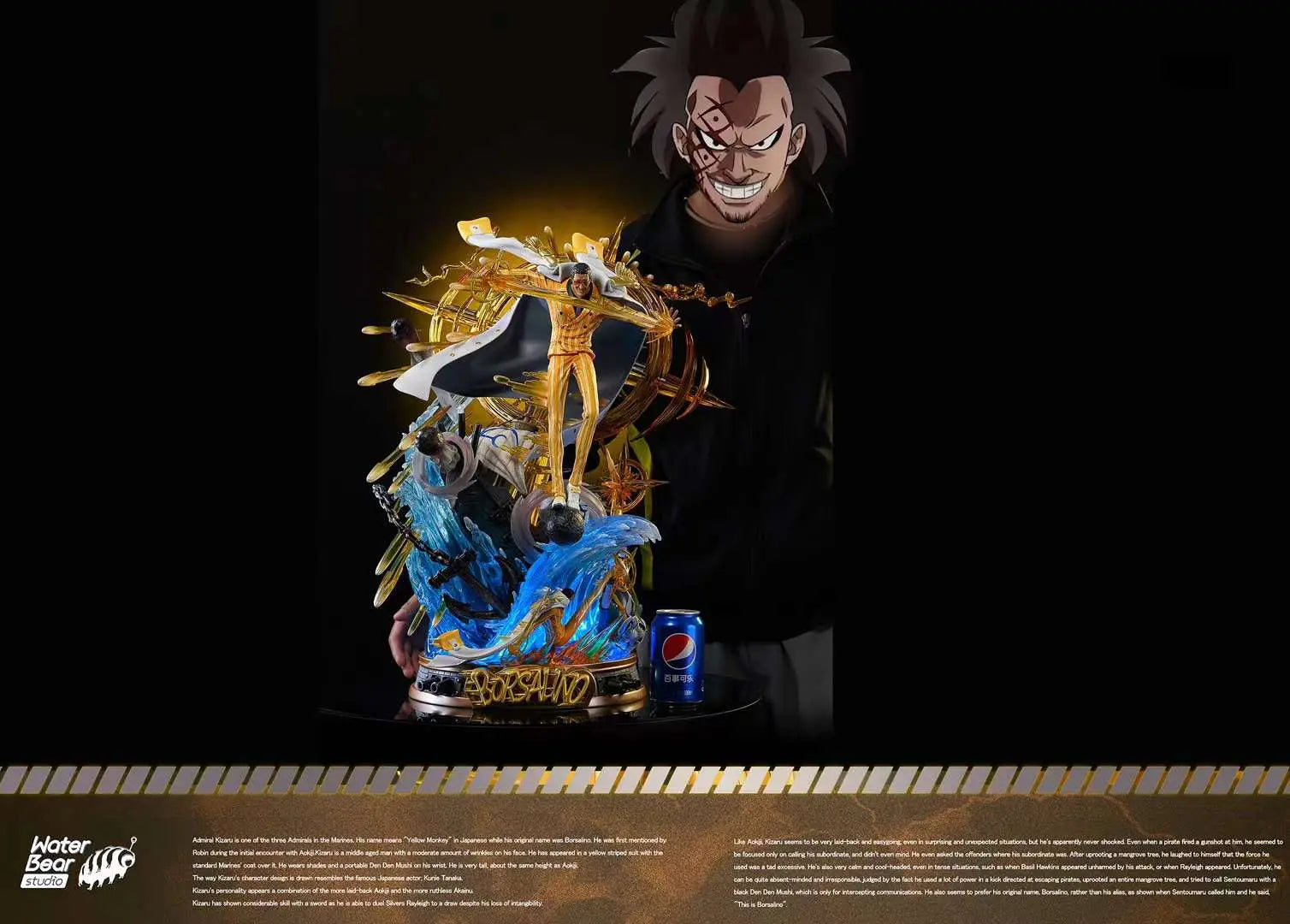 Water Bear studio - One Piece Borsalino