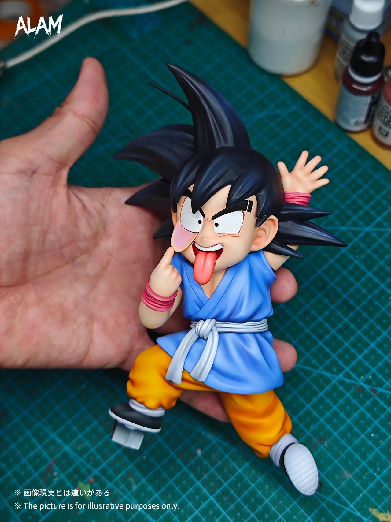 Alam Studio - Wanted Grimace Goku Dragon Ball