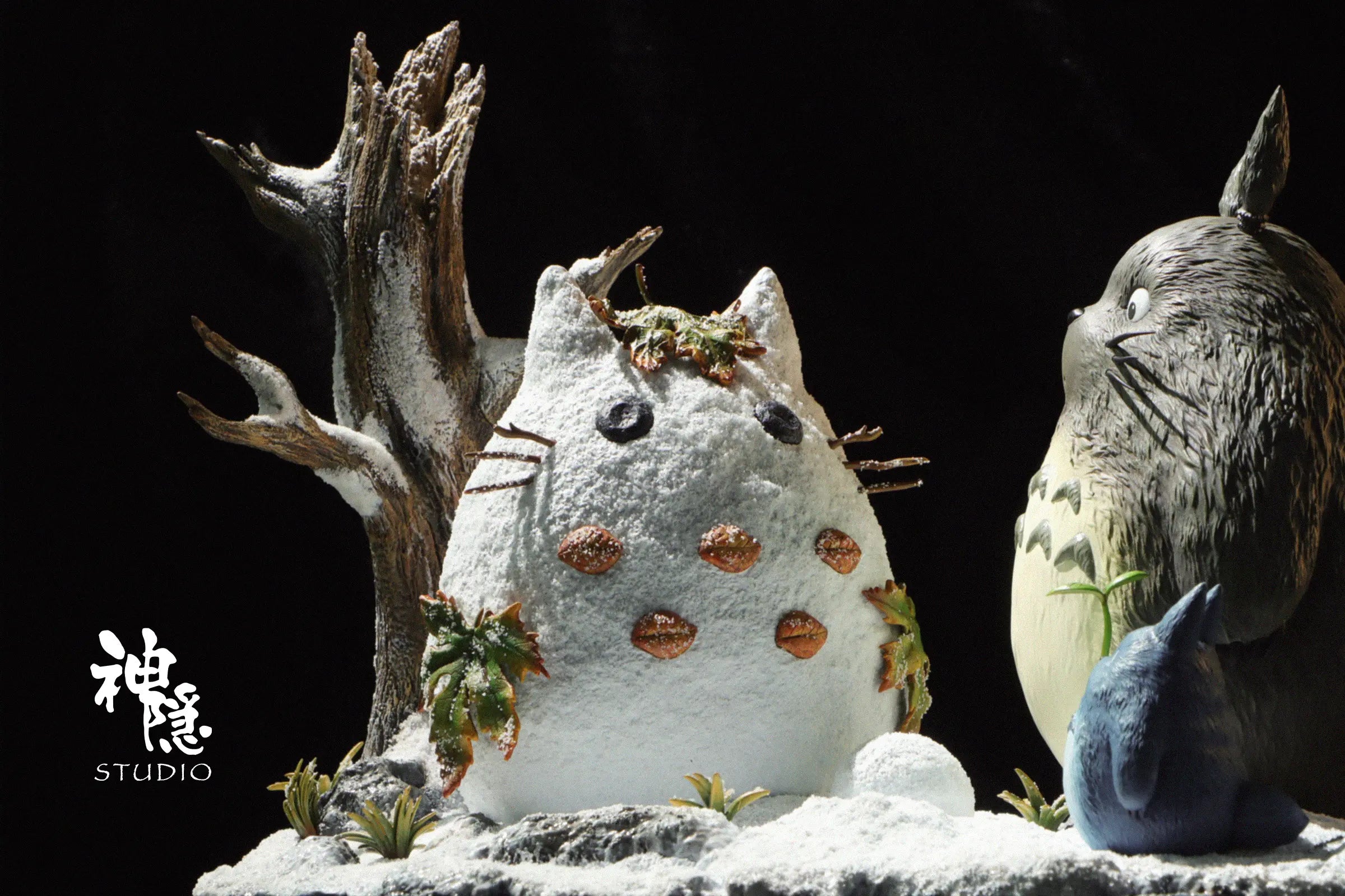 Shen Yin Studio - My Neighbor Totoro Encounter Series My Neighbor Totoro Playing in the Snow