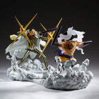BANPRESTO - ONE PIECE SENKOZEKKEI MONKEY D LUFFY GEAR4 & BORSALINO (Licensed)