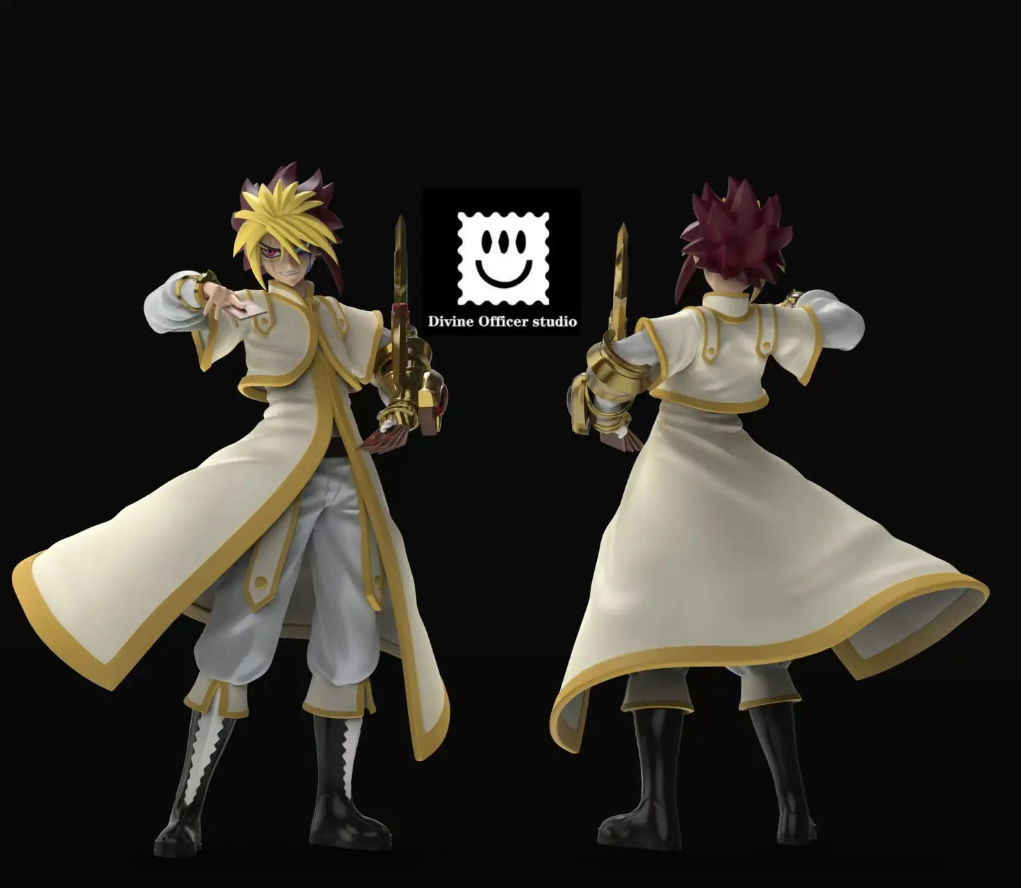 Divine Officer Studio - Yu-Gi-Oh ZEXAL Quattro