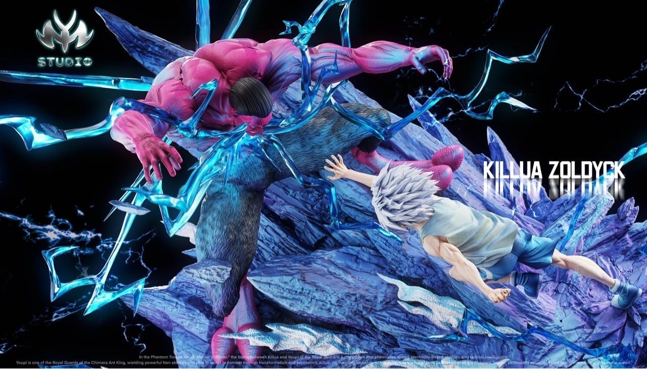 MY Studio - Battle Series 01 Killua vs. Menthuthuyoupi Hunter x Hunter