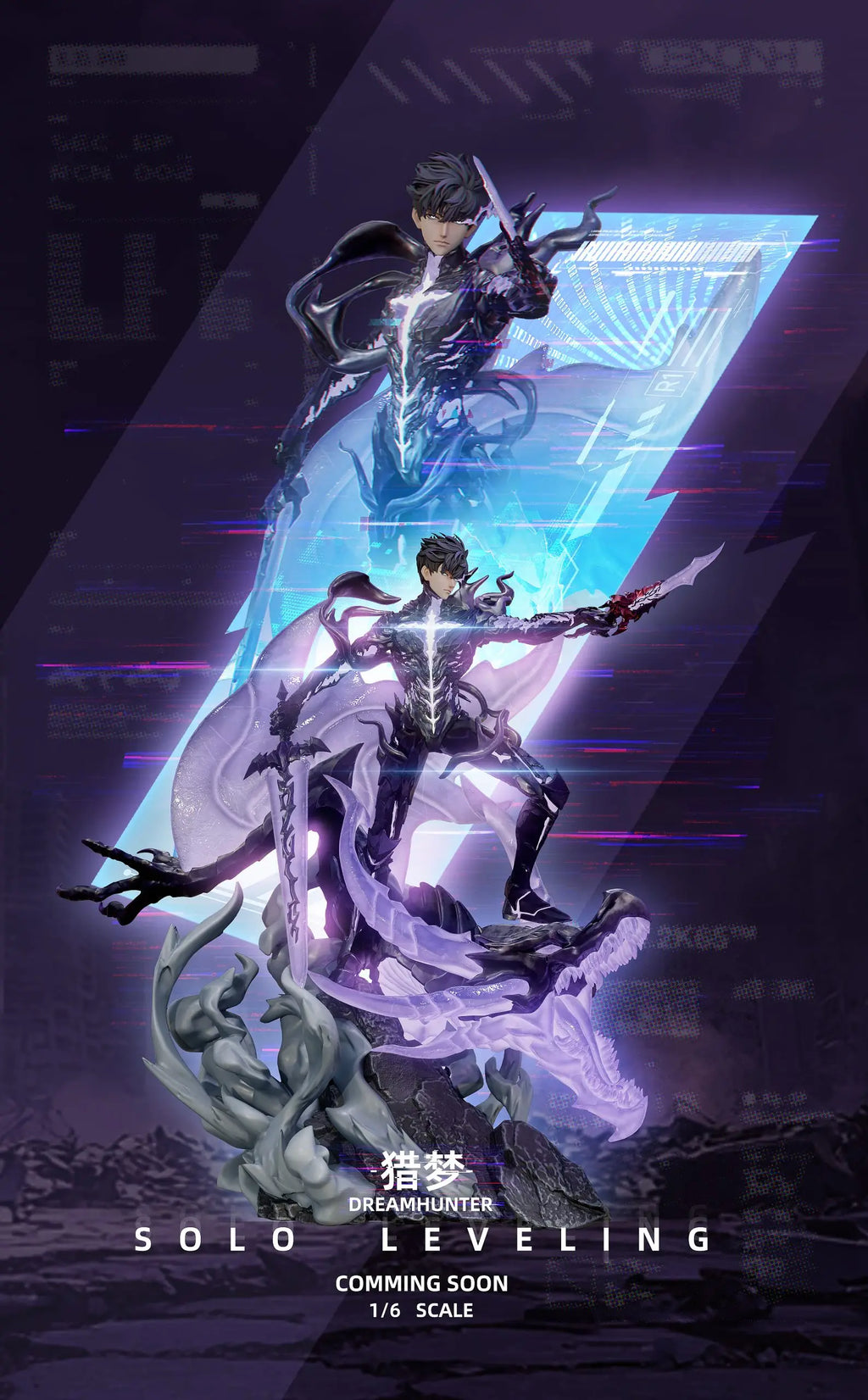 DREAM HUNTER Studio - Solo Leveling Statue Series Sung Jin-Woo & Bellion & Igris & Beru & Iron