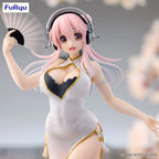 FURYU - SoniComi (Super Sonico) Sonico Trio-Try-iT Figure White China Dress ver. (Licensed)