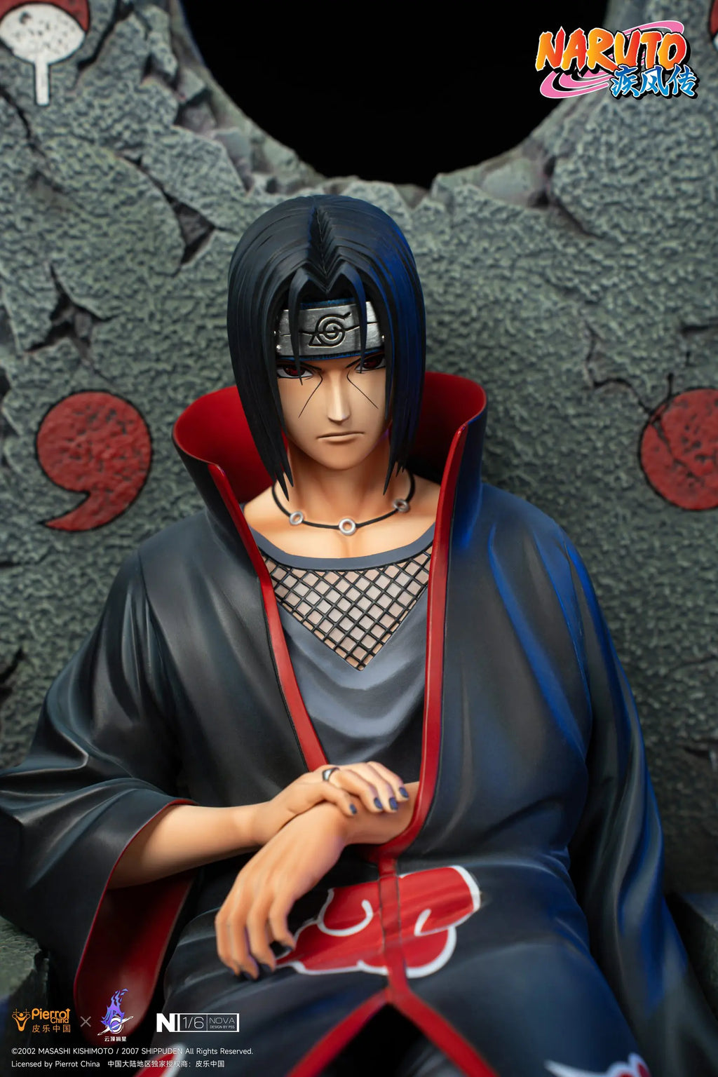 Pickstar Studio - Naruto Officially Licensed Uchiha Itachi 1/6 Statue (Licensed)