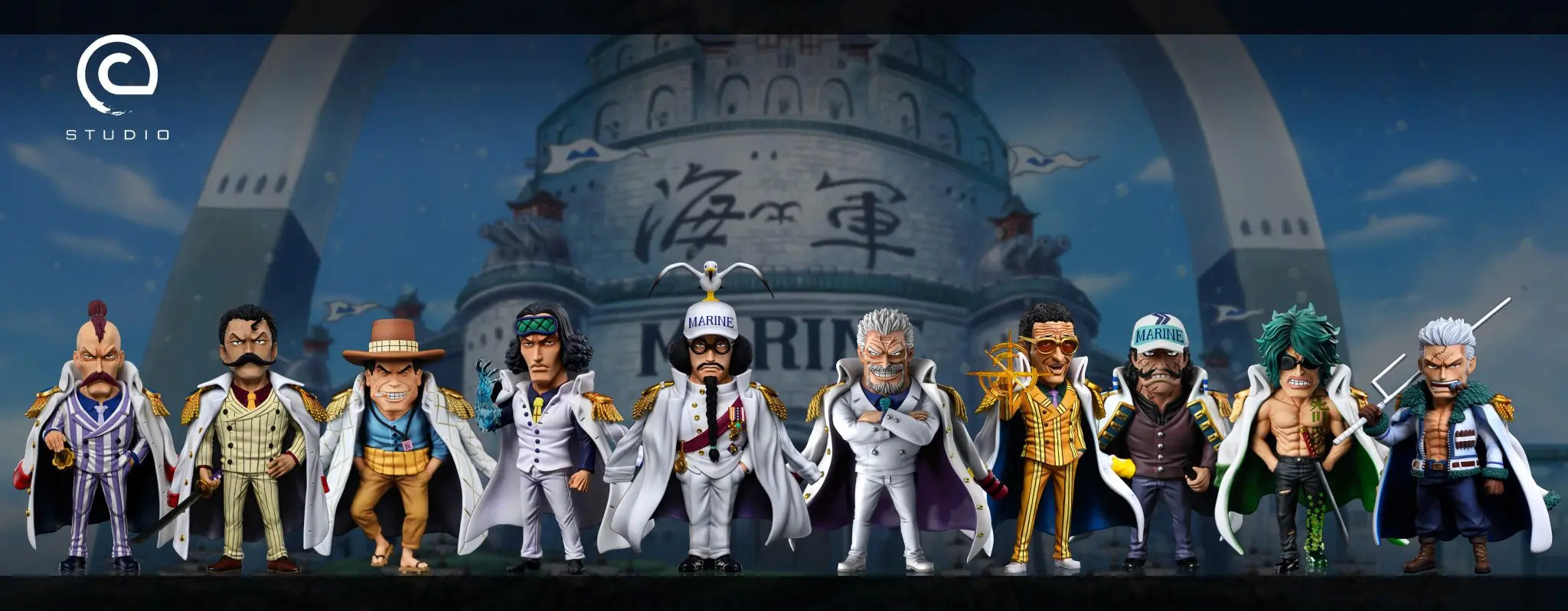 C Studio - One Piece Navy Series Vice Admiral Doberman