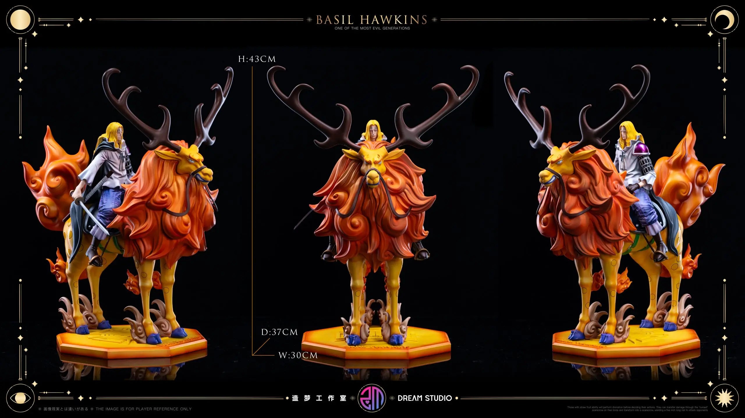 DREAM Studio - One Piece Onigashima Deer-Riding Hawkins